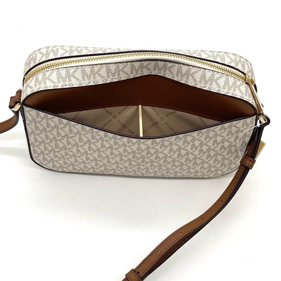 Michael Kors EW Zip Chain Xbody Bag & Small Top Zip Coinpouch w/ID - Picture 6 of 13